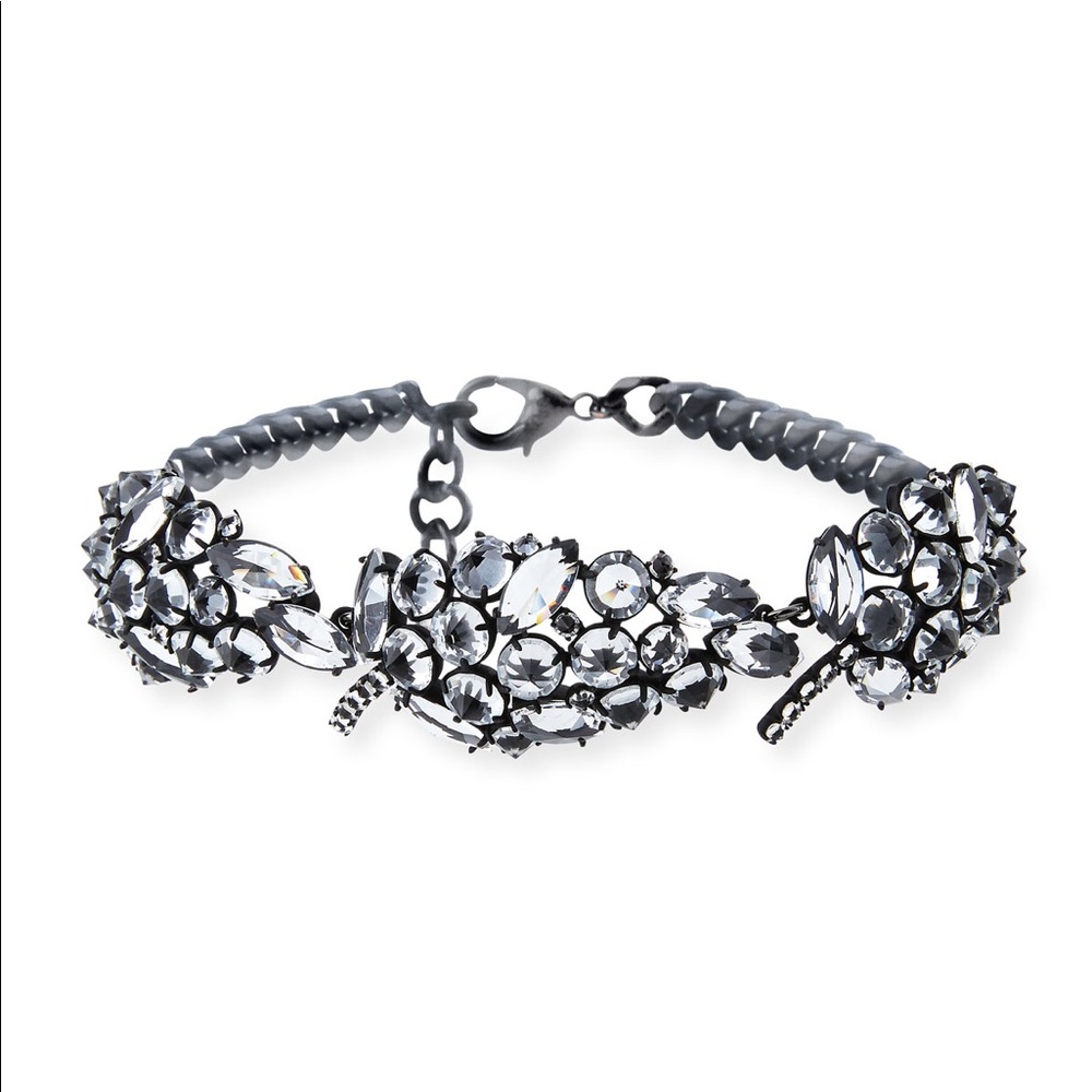 NWOT Lulu Frost Diamanda Crystal Collar Necklace